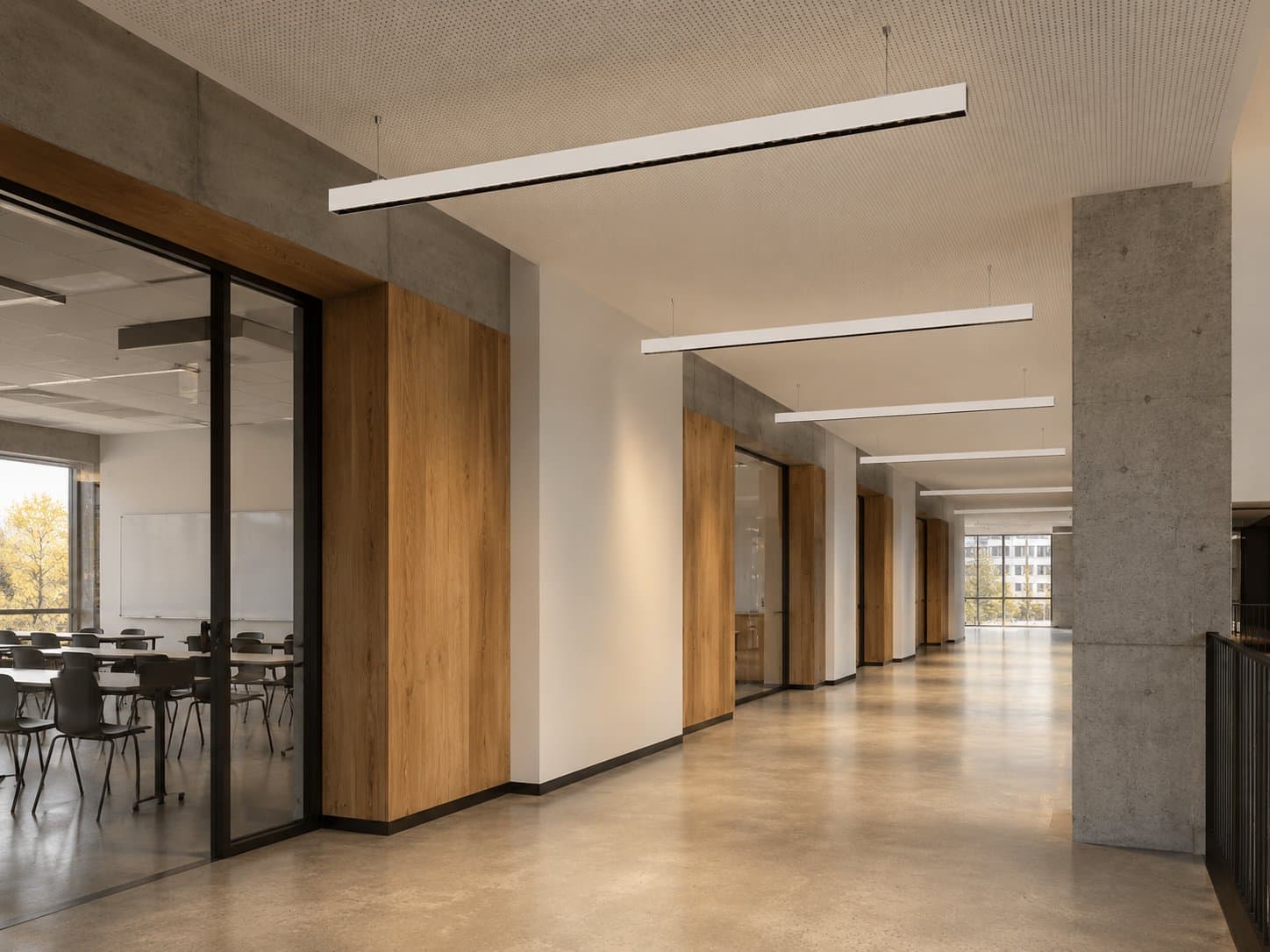 Klassenraum Beleuchtung