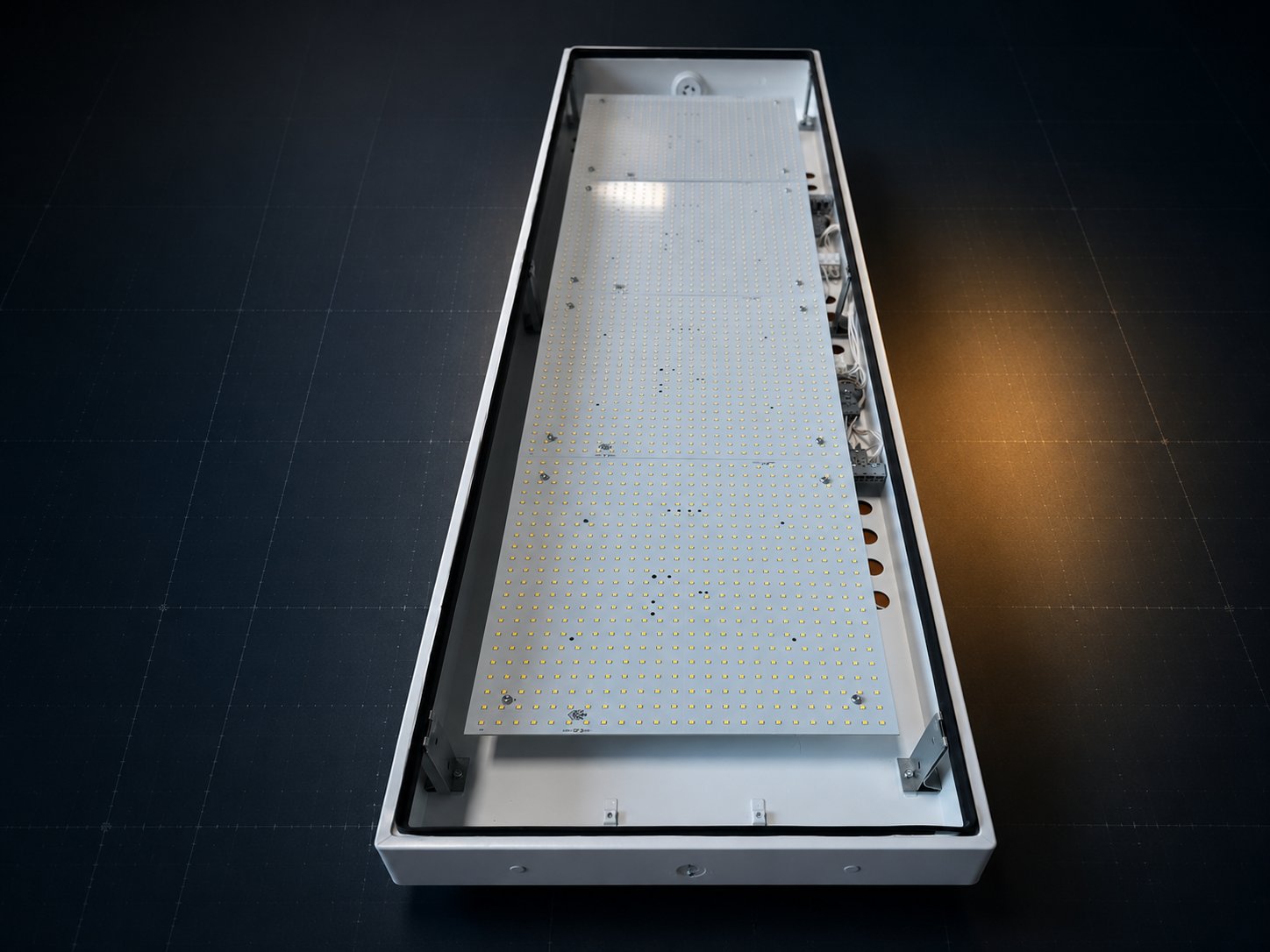REVIVE Line Flex — Linearleuchten-Korpus mit LED-Streifen und Opaldiffusor